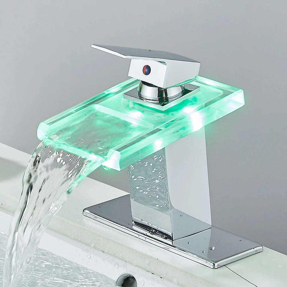 Waterfall Bathroom Faucet™. Improves Atmosphere and Comfort