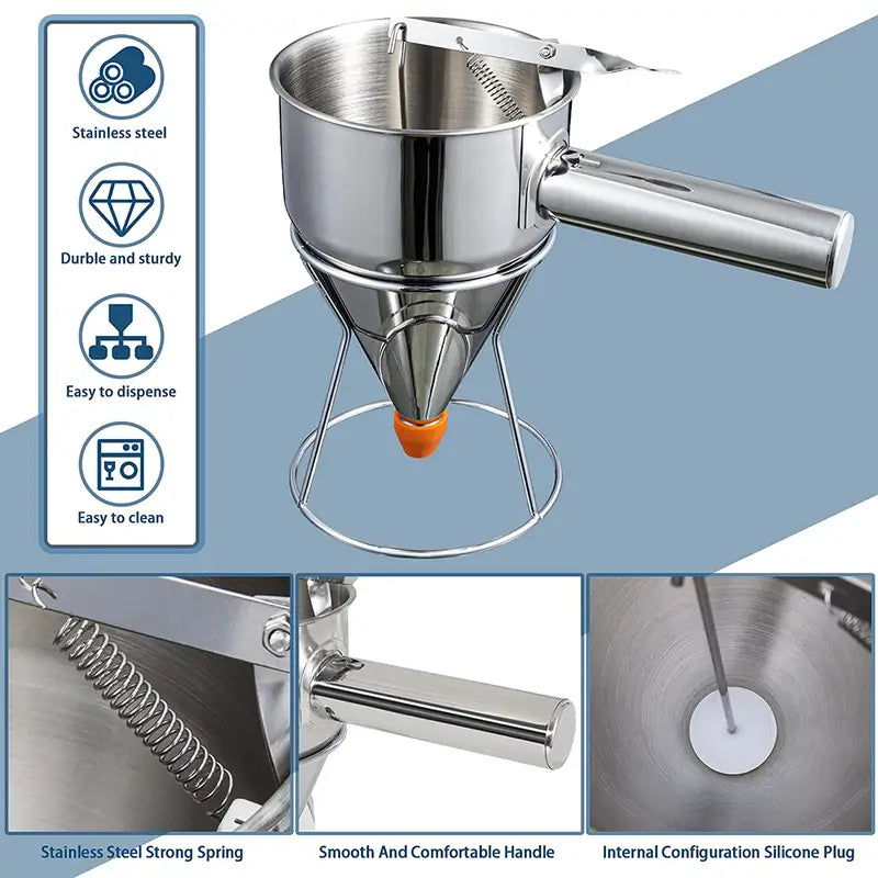 Batter Dispenser™ Effortless Baking