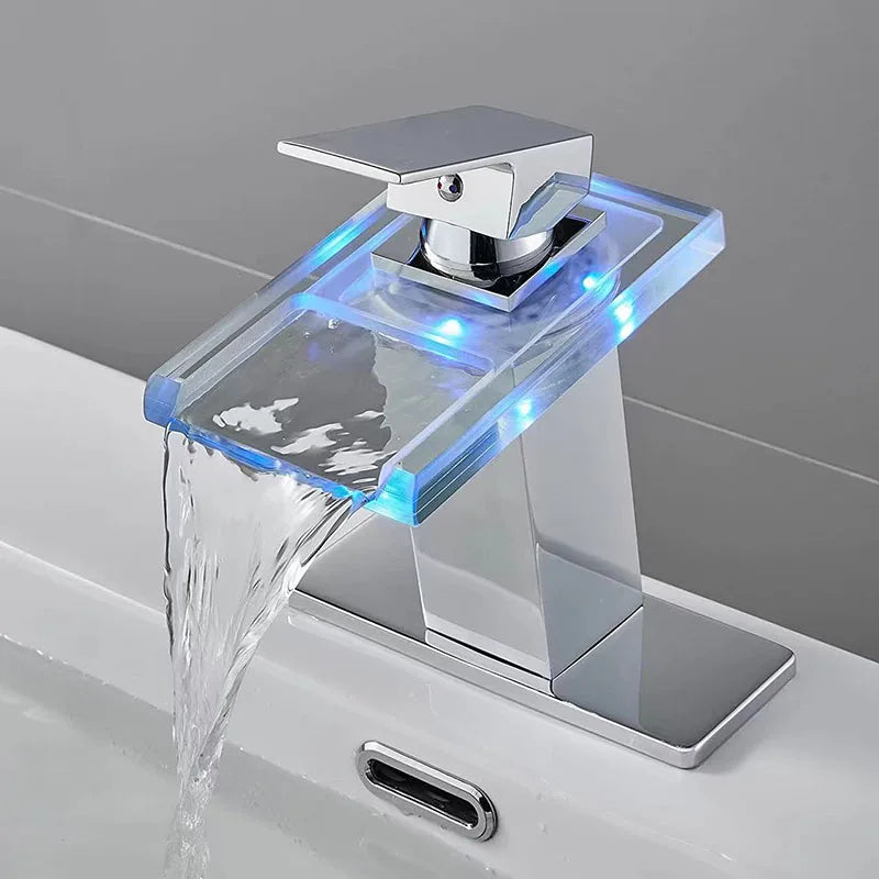 Waterfall Bathroom Faucet™. Improves Atmosphere and Comfort