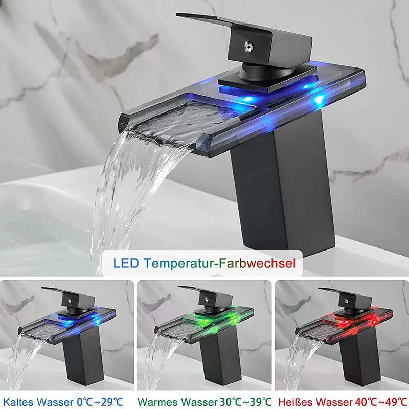 Waterfall Bathroom Faucet™. Improves Atmosphere and Comfort