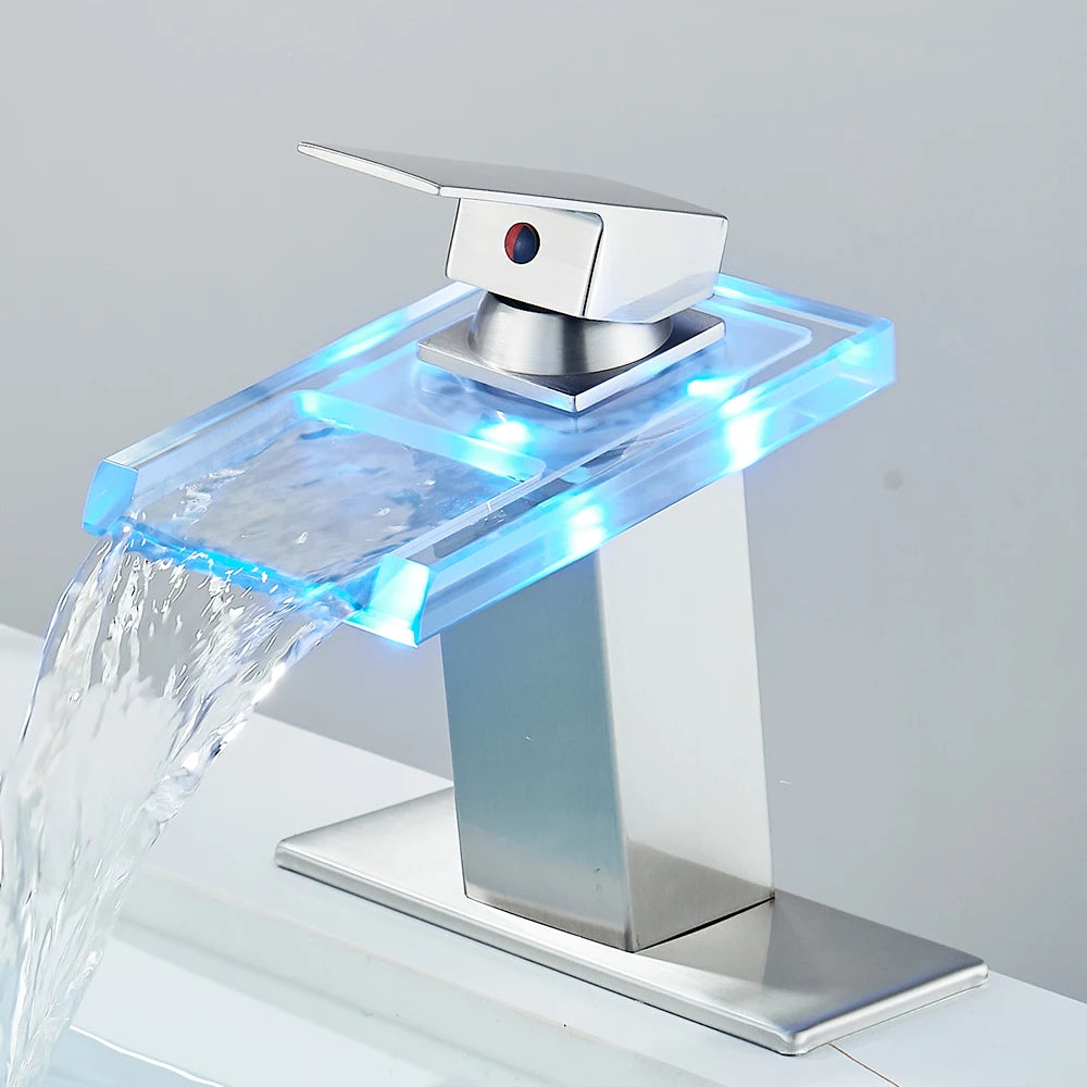 Waterfall Bathroom Faucet™. Improves Atmosphere and Comfort