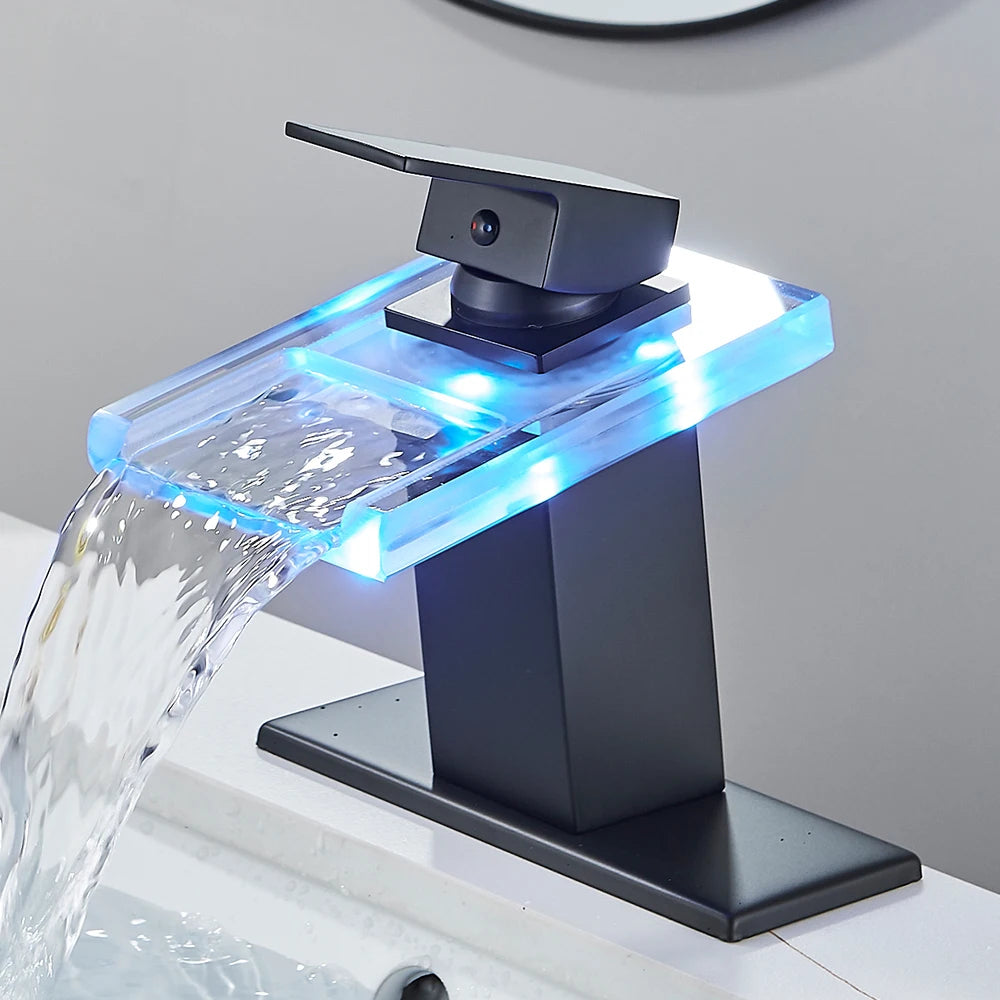 Waterfall Bathroom Faucet™. Improves Atmosphere and Comfort