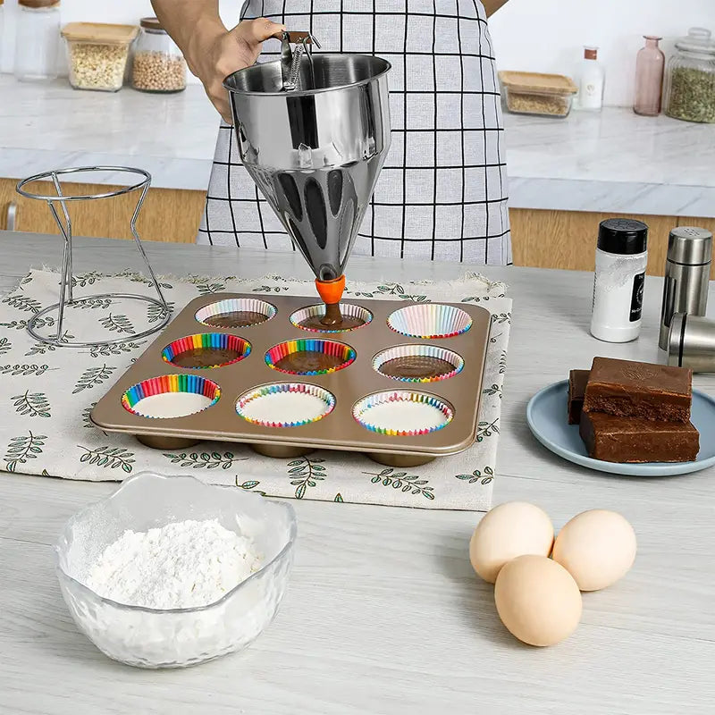 Batter Dispenser™ Effortless Baking