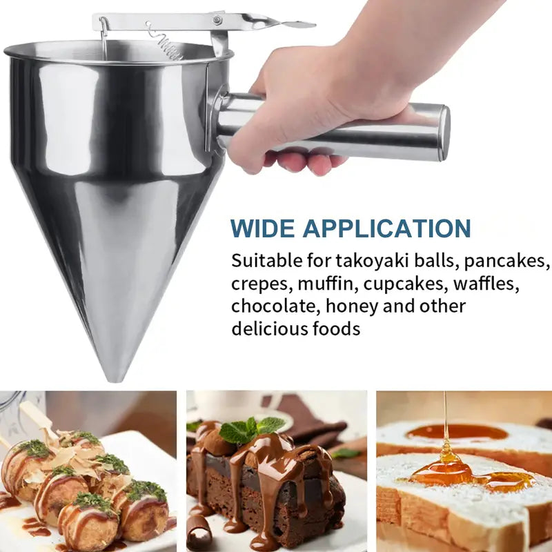 Batter Dispenser™ Effortless Baking